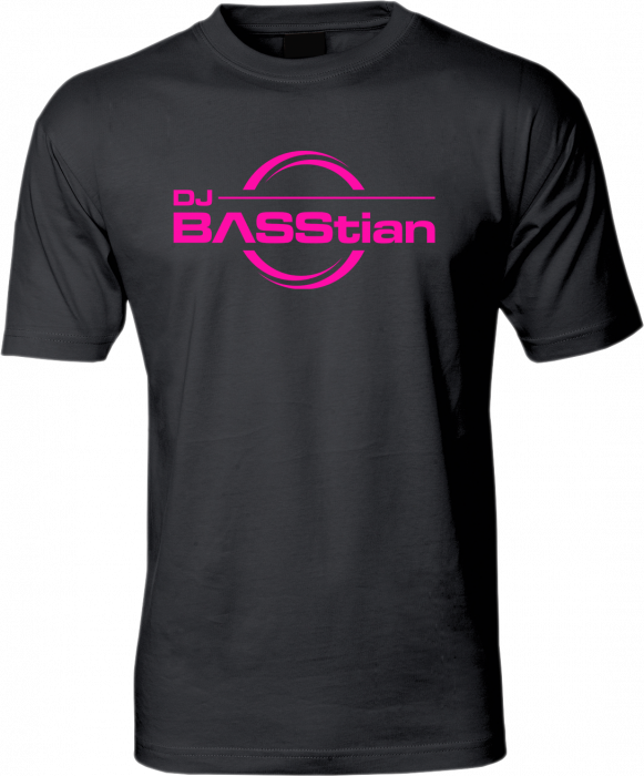 ID - Dj Basstian T-Shirt Ks - Zwart